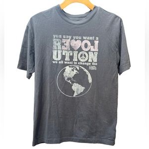 ⭐️⭐️⭐️4 for$12⭐️⭐️⭐️ GAP TEEN Graphic Tee Soft Black Size XXL (14-16)